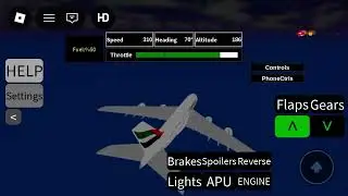 Flying Emirates A380!
