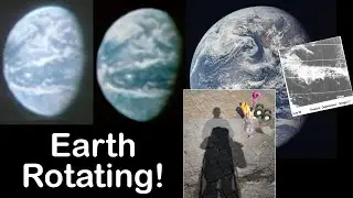 Hurricane Bernice is Visible and Earth is Rotating in Apollo 11 Footage + Debunking Bart Sibrel