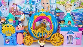 Disney Princess Toy Collection Unboxing | Disney Frozen Elsa, Anna & Cinderella&rsquo;s Pumpkin Carriage