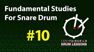 Fundamental Studies For Snare Drum  #10
