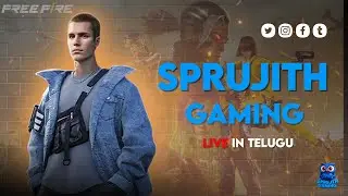 Free Fire Live in Telugu | Playing with Subscribers | Sprujith Gaming | Free Fire Max India 2025