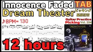Dream Theater Guitar Speed Practice Innocence Faded TAB