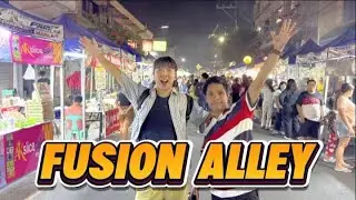 Nag punta kami sa fusion alley para kumain ng barbecue