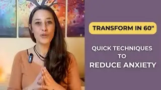 Quick Techniques to Reduce Anxiety - how to stop overthinking and anxiety