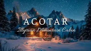 The Illyrian Mountain Cabin ❄️ | ACOTAR Ambience with Howling Snow Wind &ndash; For Peaceful Relaxation