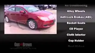 2010 Buick Lacrosse CX Extremely Low KMS! V6