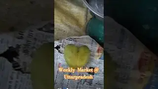 Weekly Market Uttarpradesh @mango season #india #tour #market #amazing #mango #variety #shaped