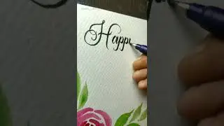 Happy new year Calligraphy ✨#shorts #calligraphy #newyear #happynewyear #lettering #art #wishes