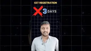 GST Registration Sirf 3 Din Me? 😱 Lekin Sab Eligible Nahi Hote!