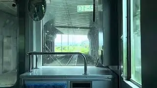 JR East Banetsu West Line Set P10 Ride from Kikuta to Koriyamatomita Station