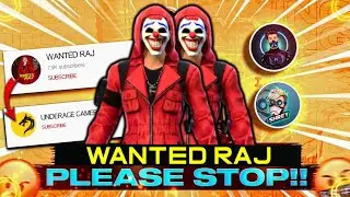 Wanted Raj EXPOSED ! | Wanted Raj free fire | Wanted Raj Gaming | Wanted Raj Channel hack | Handcam
