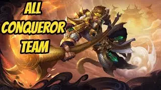 ARENA OF VALOR WUKONG GAMEPLAY | ALL CONQUEROR TEAM | DARKBREAKER TOP 2 EU