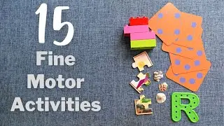 15 Fine Motor Skills Activities for Toddlers and Preschoolers | Low-Prep Learning Activities