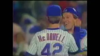 SD@NYM: Roger McDowell gets the final out and picks up his 4th win of the season (1986)