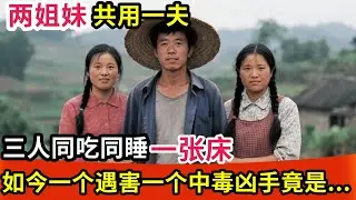 两姐妹共用一夫,三人同吃同睡一张床,谁料如今一个遇害一个中毒,幕后凶手让人震惊!