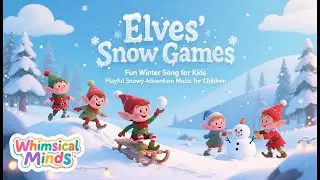 Elves’ Snow Games ❄️ | Fun Winter Song for Kids | Playful Snow Adventure Music for Children