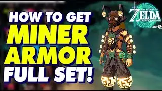 HOW TO GET MINER ARMOR SET FULL GUIDE | Legend of Zelda Tears of the Kingdom #TOTK