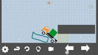 Brain it on the truck under the water level 35, 5 star walkthrough
