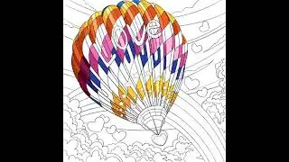 Coloring Air Balloon