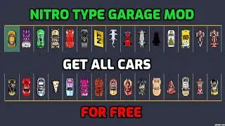 How To Get All The Cars On Nitro Type For Free (Hack)