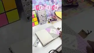 Easy diary decoration