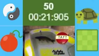 Google Snake Yin Yang Slow Large Bomb 25 Apples in 10.234s (WR) and 50 in 21.905s (WR)