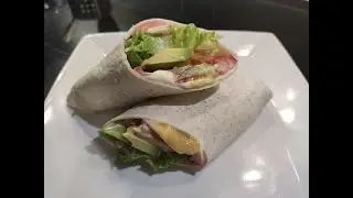 Wraps de salmón ahumado