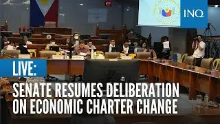 LIVE: Senate resumes deliberation on economic Charter change