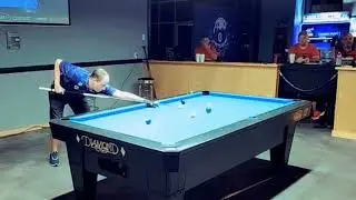 Shane Van Boening - Warming Up. @ QBall Billiards - Jacksonville