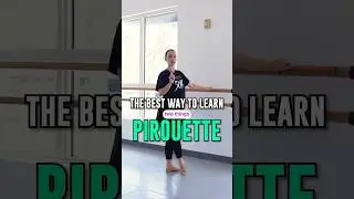 The best way to master a pirouette? Start at the barre. 🩰