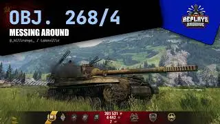 Object 268 Version 4 - Messing around / 4 frags, 10205 damage, 1408 exp., Ghost Town, World of Tanks