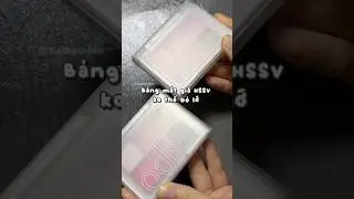 Bảng mắt Odbo 6 &ocirc;, bạn đ&atilde; thử chưa?!! #bebawbie #makeup #goclamdep #odbo