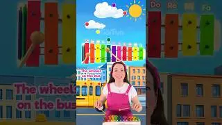 The Wheels on the Bus au xylophone (glockenspiel) 🚌 #musique #d&eacute;butant #tutoriel #apprendre #enfant