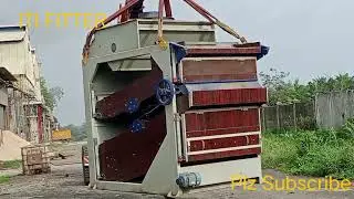 Rice Tech Precleaner Machine Errection Work || Maize Cleaning || #itifitter @itifitter2018 