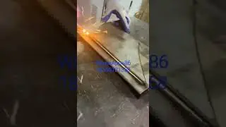 Handheld welding works well #handwelding #laser #welding #annasolution #annacnc