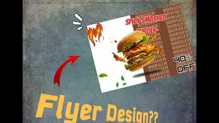 Creative Flyer Design in Action ✨| Step-by-Step Flyer Making Tutorial 🎨| How to Make Flyers