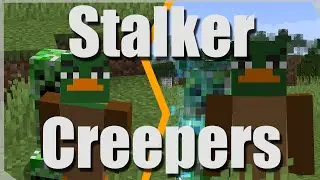 МОД НА ТЕРПЕЛИВЫХ КРИПЕРОВ | ОБЗОР МОДА Stalker Creepers | ЛУЧШИЙ МОД НА МАЙНКРАФТ 1.16.4