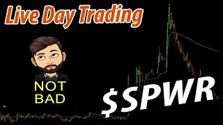 Day Trading! LIVE! Stock $SPWR