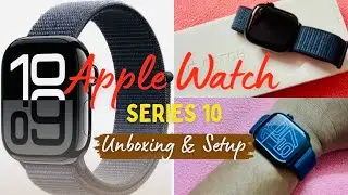 Unboxing Apple Watch Series 10 & it’s setup #applewatch #iwatch #applewatchseries10 #apple #gadgets