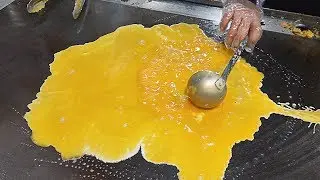 авокадо яичница тост, беконом сыром тост - корейская уличная еда