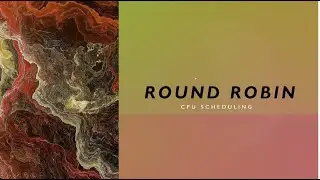 Round Robin Scheduling |Algorithm|Example|Explanation | Operating System Concepts | POTULA PRADYUMNA