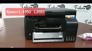 epson L 3150   L3151 czyszczenie, przepychanie głowicy