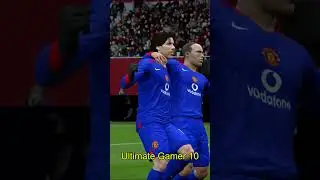 What a Goal or Is that a Goal? FIFA 06 remastered patch FIFA 16 funny goal | Man United vs Barcelona