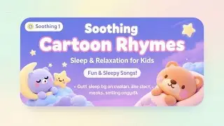 Cartoon Super Songs for Kids | Fun & Soothing Rhymes for Sleep and Relaxation