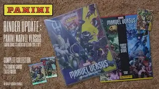 PANINI MARVEL VERSUS Trading Card & Sticker - Complete Collection (2021 & 2022) Binder Update