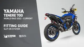 Yamaha Tenere 700 World Raid 22-Current Half System Scorpion Exhaust Fitting Guide