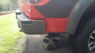 Ford Raptor revving in Massanutten