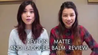 Обзор матового и лакового бальзама Revlon Colorburst | Angel and Eddie