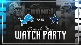 Detroit Lions vs. Dallas Cowboys Watch Party & Play-By-Play LIVE!
