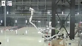 20m Super Long Robot Arm - Giacometti Arm with Balloon Body -